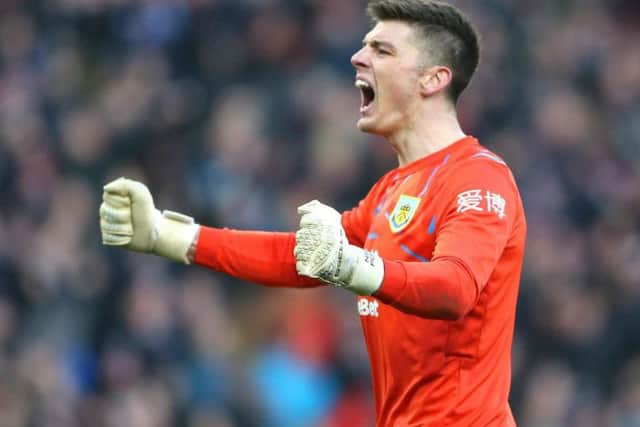 Nick Pope has been at the heart of Burnley's fort-like defence this season. Picture: Nigel Roddis/Getty Images