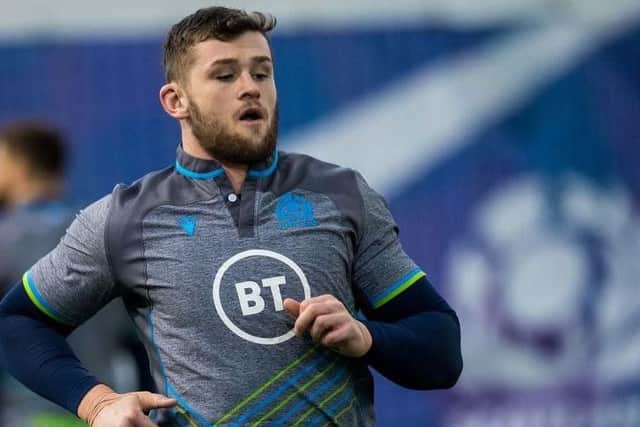 Magnus Bradbury is Gregor Townsend's only change for the England crunch. Picture: SRU/SNS