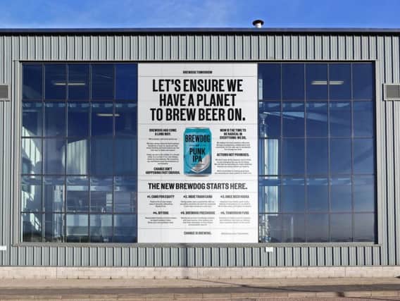 BrewDog's six environmental pledges include plans to distil vodka from 'imperfect' beer. Picture: BrewDog