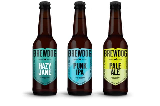 The Ellon craft brewer has also unveiled new-look branding. Picture: BrewDog