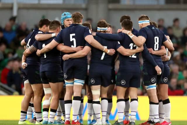 Scotland's performance against Ireland at the Aviva Stadium should give them confidence going into the Calcutta Cup clash. Picture: Niall Carson/PA Wire.