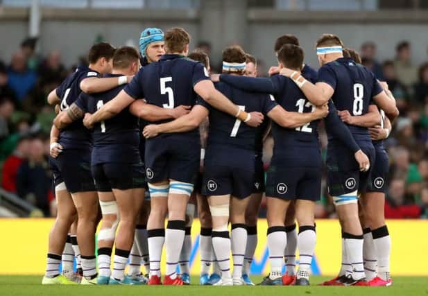 Scotland's performance against Ireland at the Aviva Stadium should give them confidence going into the Calcutta Cup clash. Picture: Niall Carson/PA Wire.