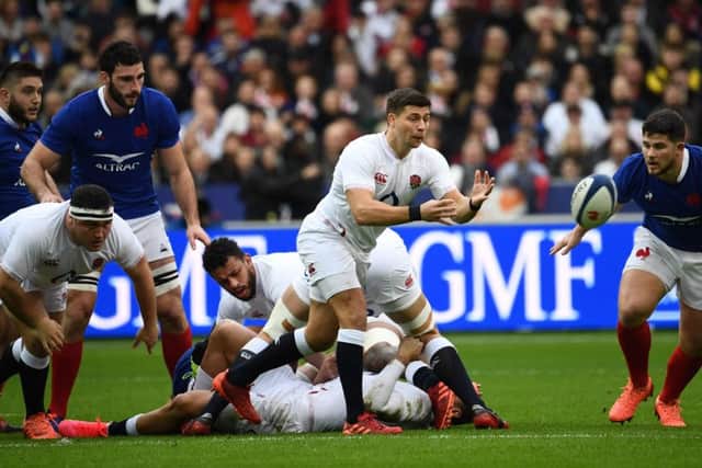 Ben Youngs has been dropped to the bench following England's defeat by France last weekend. Picture: Franck Fife/AFP via Getty