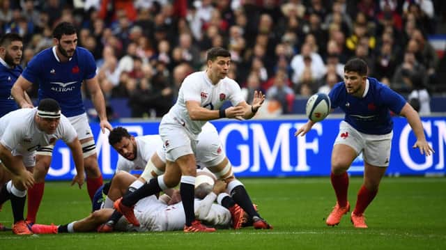 Ben Youngs has been dropped to the bench following England's defeat by France last weekend. Picture: Franck Fife/AFP via Getty