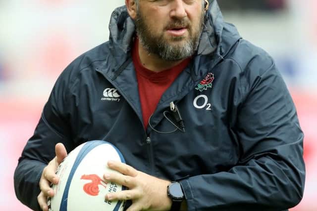 England forwards coach and former Scotland prop Matt Proudfoot previously worked with world champions South Africa. Picture: David Rogers/Getty