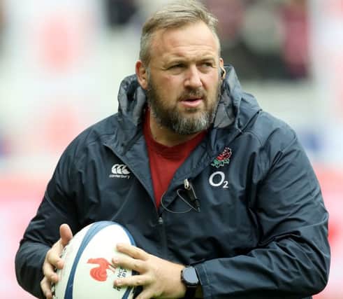 England forwards coach and former Scotland prop Matt Proudfoot previously worked with world champions South Africa. Picture: David Rogers/Getty