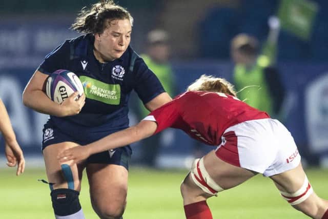 Scotland's Mairi Forsyth in action against Wales. Picture: Gary Hutchison / SNS