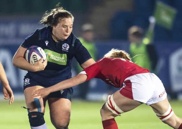 Scotland's Mairi Forsyth in action against Wales. Picture: Gary Hutchison / SNS