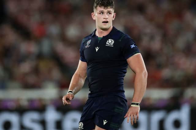 Having been marked for greatness, Magnus Bradbury is recalled to face England today. Picture: Getty
