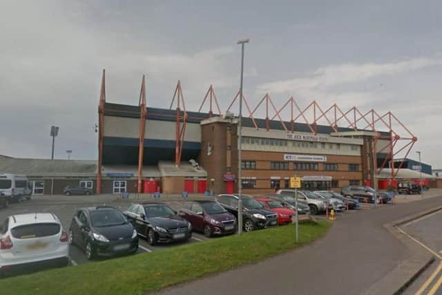 The incident happened at Inverness Caledonian Thistle's Caledonian Stadium. Picture: Google