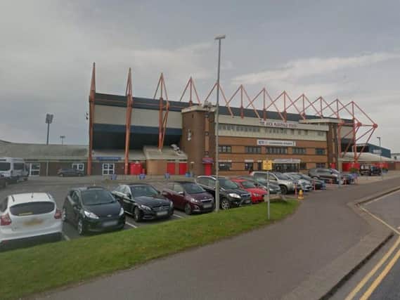 The incident happened at Inverness Caledonian Thistle's Caledonian Stadium. Picture: Google