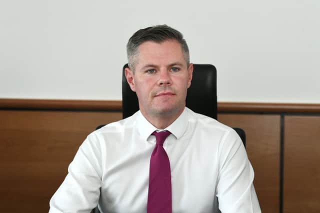 Derek Mackay resigned after it emerged he had repeatedly messaged a 16-year-old boy. Picture: John Devlin