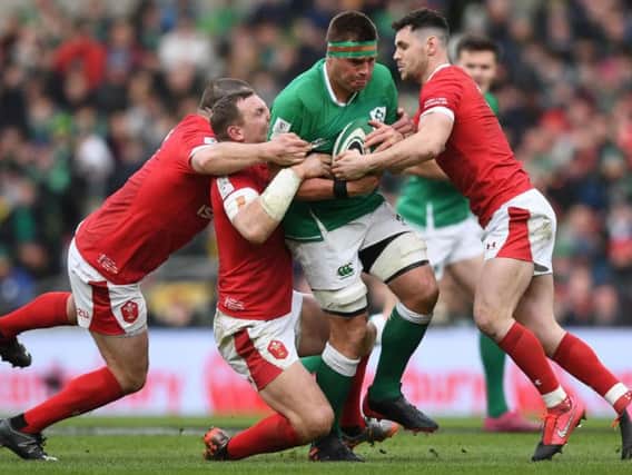 CJ Stander was impressive again for Ireland. Picture: Getty