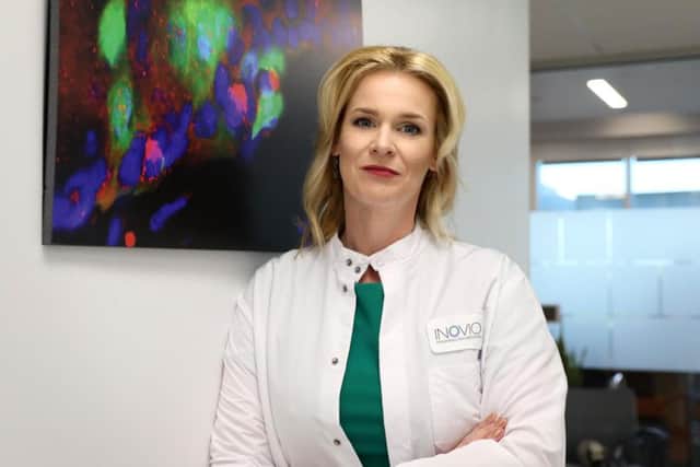 Dr Kate Broderick, is working round the clock with her team of researchers at the pharmaceutical company Inovio in San Diego to develop a jab in just six months.