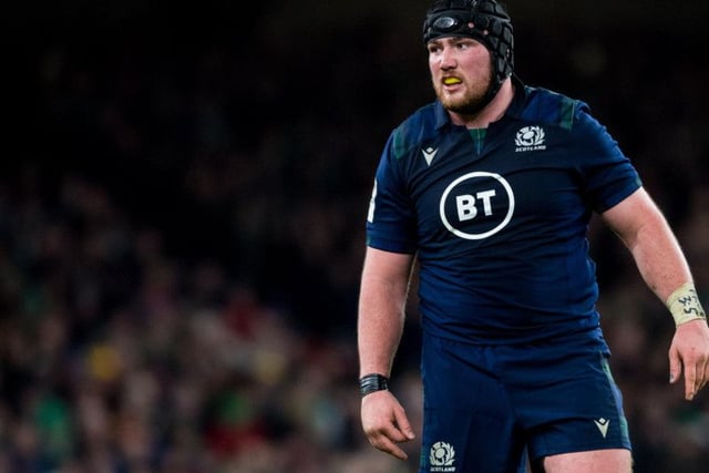 Scotland's scrum held up well while he was on - it did not once he went off and that says it all. 7