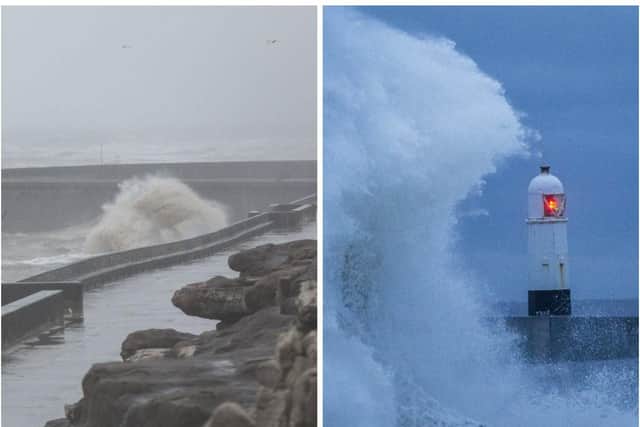 Storm Ciara has hit Scotland. Pictures: PA