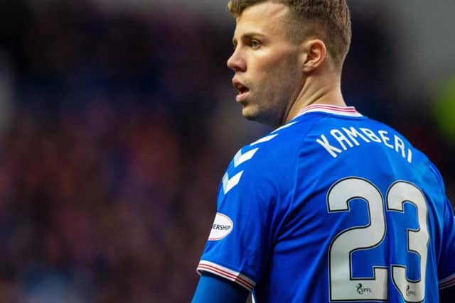 Rangers striker Florian Kamberi. Picture: SNS