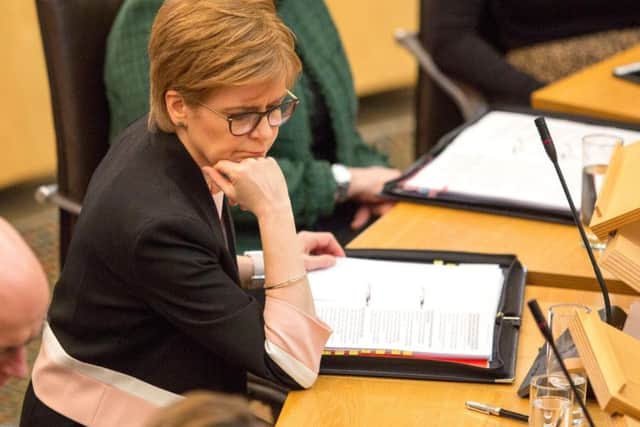 Nicola Sturgeon was questioned about Mr Mackay's conduct in FMQs last week. Picture: PA