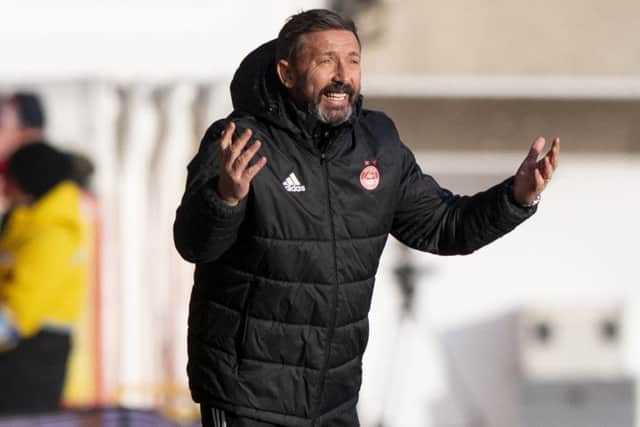 Derek McInnes is hopeful ahead of season-defining eight days. Picture: SNS.