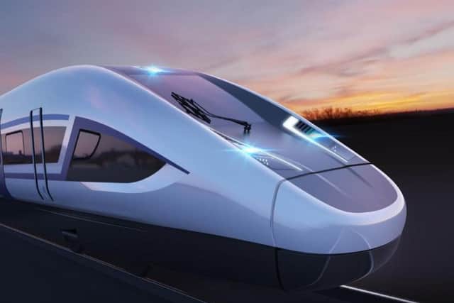 HS2 will run from London to Birmingham, and on to Manchester and Leeds