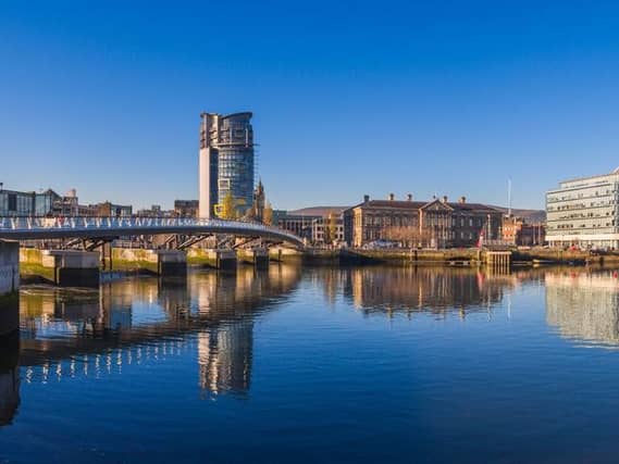 Theoretically, a bridge could provide a direct route to Belfast. Picture: Shutterstock