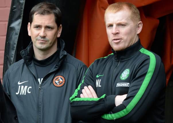 Neil Lennon has been friends with Jackie McNamara since their playing days. Picture: SNS