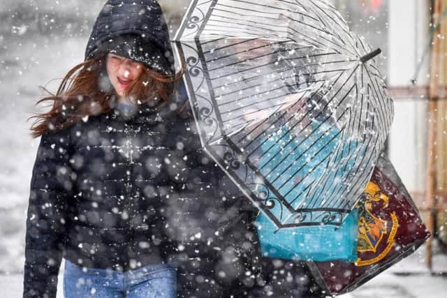 Scotland is bracing itself for another round of blizzards with Storm Dennis on its way. Picture: Jeff J Mitchell/Getty Images