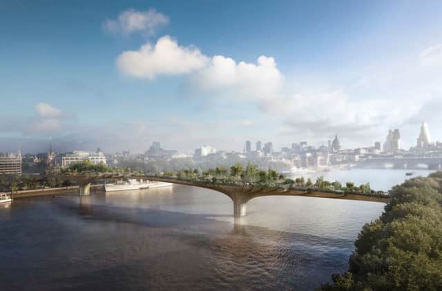 Mayor Johnson's failed garden bridge in London cost taxpayers £40 million