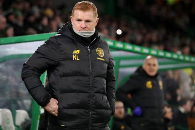 Neil Lennon Steven Gerrard experienced contrasting fortunes midweek. Picture: PA.