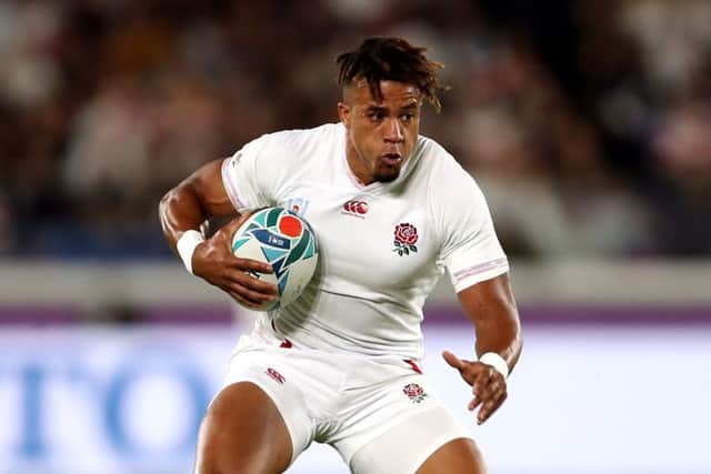 After missing matches against France and Scotland, Anthony Watson is sidelined again. Picture: PA