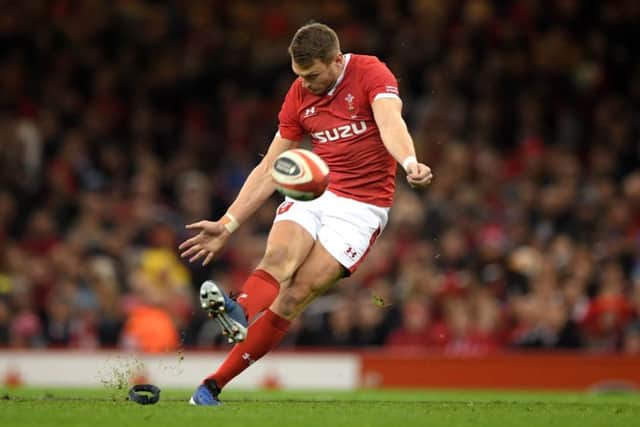 Dan Biggar suffered his third injury this season against Ireland. Picture: Getty.