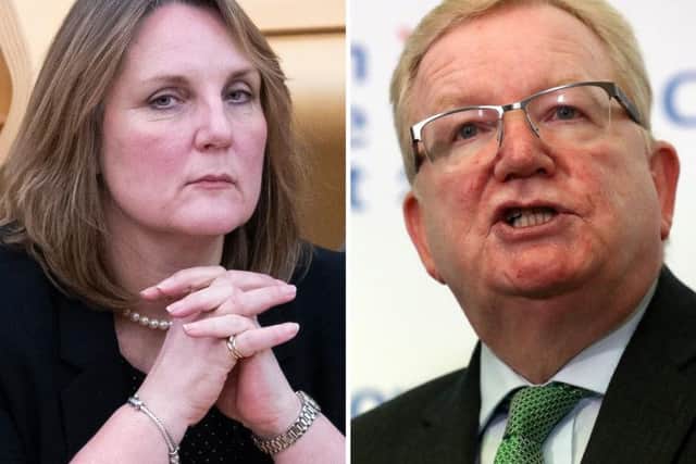 Michelle Ballantyne was defeated by Jackson Carlaw in the leadership race   picture: PA