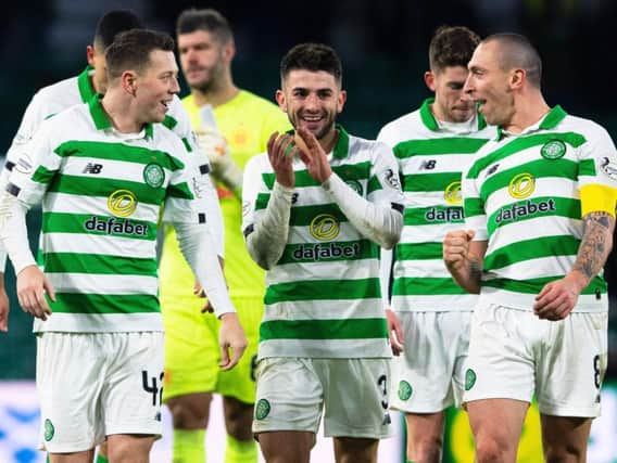 Greg Taylor has been in fine form for Celtic in recent weeks
