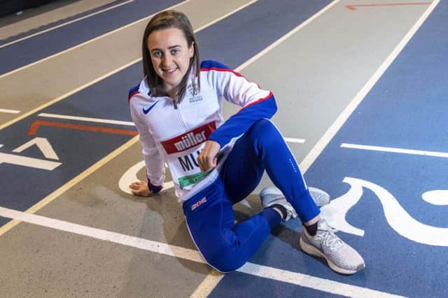 Laura Muir is confident of glory at the Muller Grand Prix. Picture: SNS