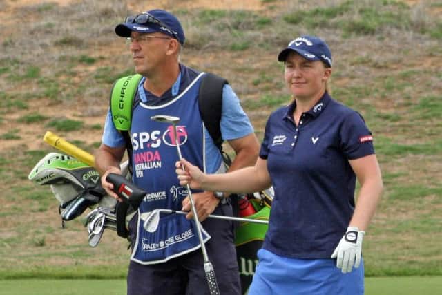 Gemma Dryburgh on her way to making the cut in the ISPS Handa Women's Australian Open in Adelaide