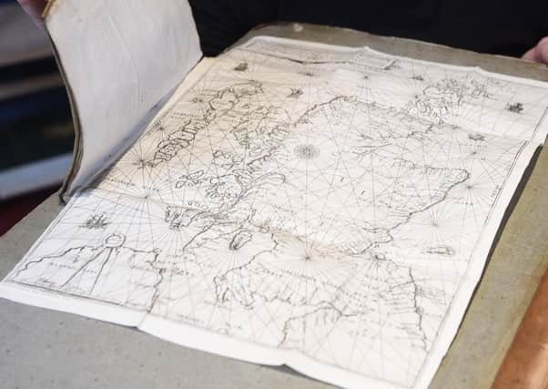 The map fell into the hands of French forces, who used it to launch an attack on St Andrews Castle. Picture: contributed