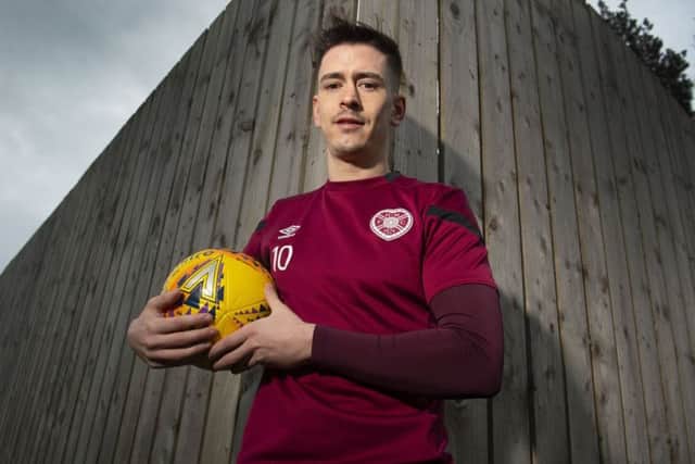 Jamie Walker was in the Hearts side relegated six years ago but says the club have better players this time. Picture: SNS