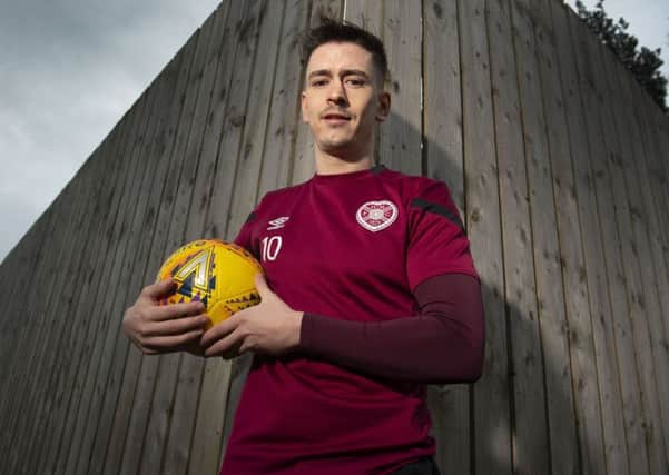 Jamie Walker was in the Hearts side relegated six years ago but says the club have better players this time. Picture: SNS