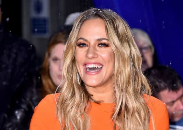 TV presenter Caroline Flack who died over the weekend. Picture: PA