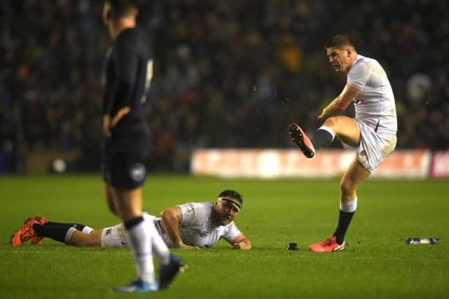 Owen Farrells extended kicking routine elicited boos from more than just rude fans