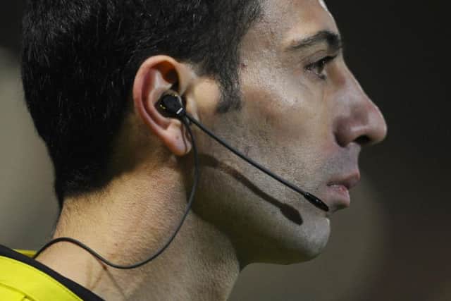 Should football referees be mic'd up like their rugby counterparts?