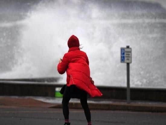 The Scottish Environment Protection Agency's (Sepa) highest warning level remained in force for Newcastleton and Hawick on Sunday after advising some residents to leave their homes.