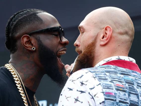 Both men have been their usual outspoken selves ahead of the big re-match. Picture: Mike Stobe/Getty Images