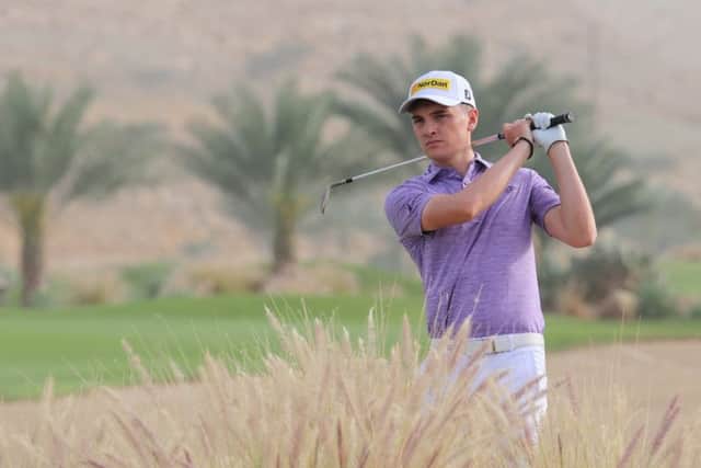 Sam Locke: A shot off the lead in Oman