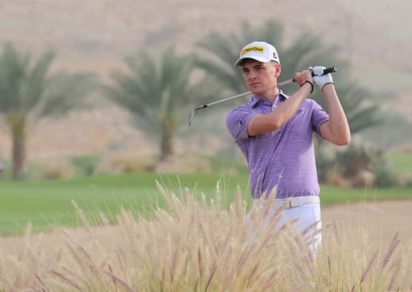 Sam Locke: A shot off the lead in Oman