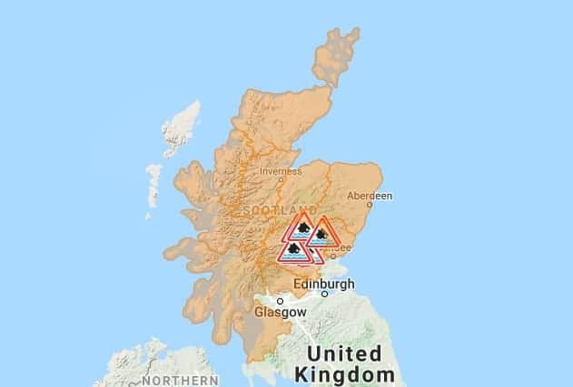 Storm Dennis saw Scotland hit with wet and windy weather recently, with numerous flood warnings currently in place (SEPA)