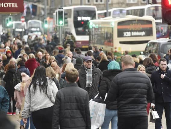 Scotland's population stands at a record high - but growth is already slowing. Picture: Greg Macvean