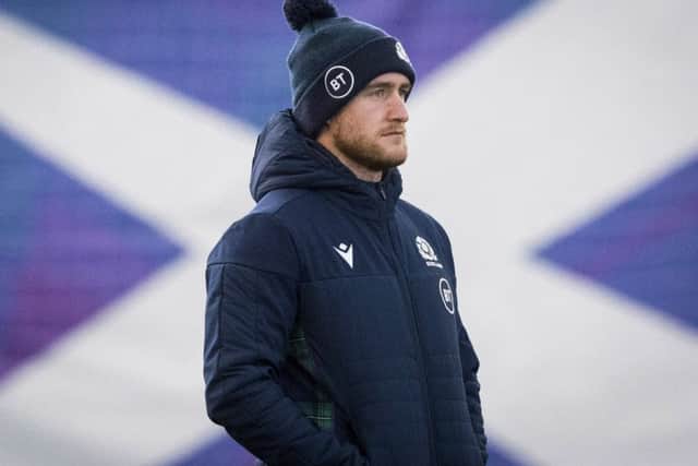 Stuart Hogg during Scotland training at the Oriam. Picture: Paul Devlin / SNS