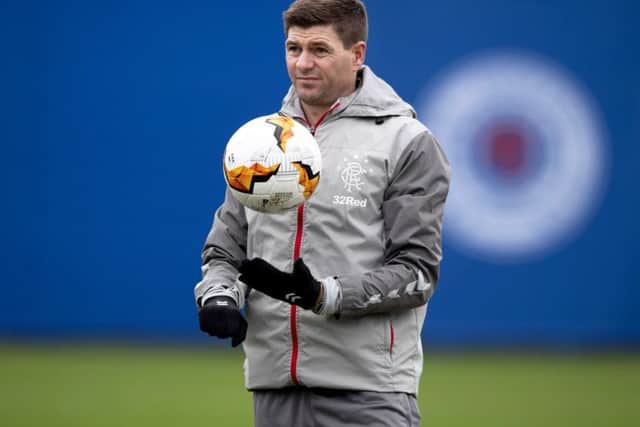 Rangers manager Steven Gerrard. Picture: Alan Harvey / SNS