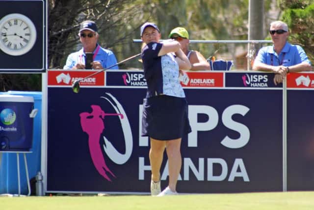 Gemma Dryburgh, who opened with a five-under-par 67, has been in Australia for the past six weeks